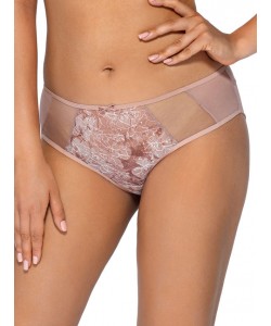 Жіночі трусики сліп із квітковою вишивкою Ava 1981 Powdery Pink