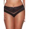 Жіночі чорні трусики сліп з розкішним мереживом Ava 2106