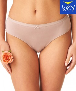 Набір жіночих бавовняних трусиків бікіні з мереживними вставками (2 шт) Key LPC 002