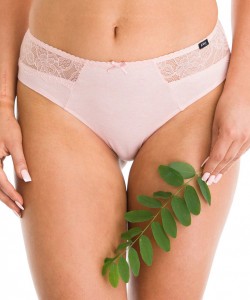 Комплект жіночих трусиків сліп з мереживом Key LPC 265 A21 (2 шт.)