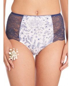 Жіночі бавовняні трусики сліп з мереживними вставками (комплект 2 шт. різних кольорів) Key LPF 622 A22