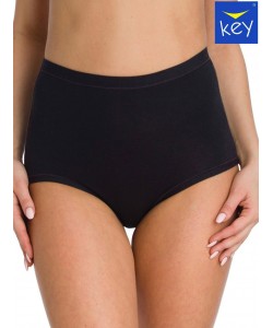 Комплект жіночих однотонних трусиків максі Key LPM 198 (2 шт.) Комплект жіночих однотонних трусиків максі Key LPM 198 (2 шт.)
