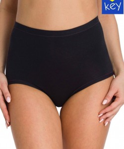 Комплект жіночих однотонних трусиків максі Key LPM 198 (2 шт.) Комплект жіночих однотонних трусиків максі Key LPM 198 (2 шт.)