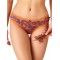 Комплект жіночих бавовняних трусиків бікіні з мереживним оздобленням (2 шт. різних кольорів) Key LPP 752 B22