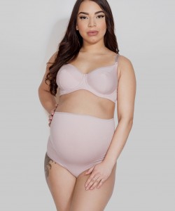 Жіночі високі трусики з гладкої бавовни для вагітних Mitex Mama Belly Жіночі високі трусики з гладкої бавовни для вагітних Mitex Mama Belly