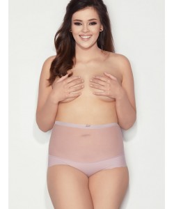 Жіночі моделюючі трусики максі з мікросіткою Mitex Glam Low