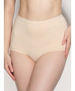 Бавовняні жіночі трусики сліп з високою талією та оздобленням з тонкого мережива Mitex Lara Бавовняні жіночі трусики сліп з високою талією та оздобленням з тонкого мережива Mitex Lara