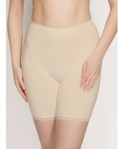 Жіночі бавовняні трусики шорти з високою талією та оздобленням з тонкого мережива Mitex Lola Жіночі бавовняні трусики шорти з високою талією та оздобленням з тонкого мережива Mitex Lola