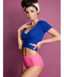 Жіночі безшовні трусики міді Julimex Pearl