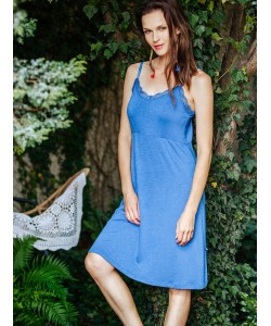 Жіноча нічна сорочка з мереживом Key LND 540 A20