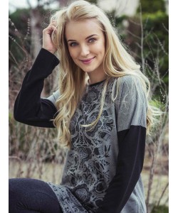 Жіноча туніка / домашня сукня з орнаментом Key LHD 570 B8