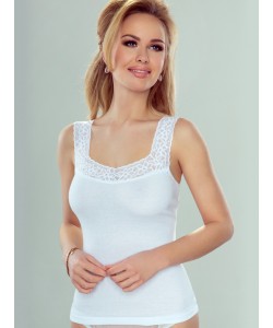 Бавовняна майка з мереживними бретелями Eldar Arietta Бавовняна майка з мереживними бретелями Eldar Arietta