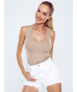 Жіноча майка борцовка з віскози в рубчик Eldar Lotta Active