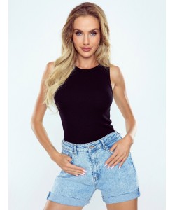 Майка жіноча з еластичної віскози в рубчик Eldar Peri 