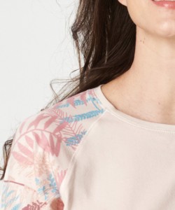 Жіноча бавовняна піжама / домашній комплект з довгими рукавами та оригінальним візерунком Key LNS 975 B22 Жіноча бавовняна піжама / домашній комплект з довгими рукавами та оригінальним візерунком Key LNS 975 B22