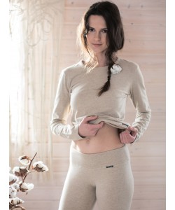 Женская хлопковая термофутболка Key Hot Touch LVD 729 1