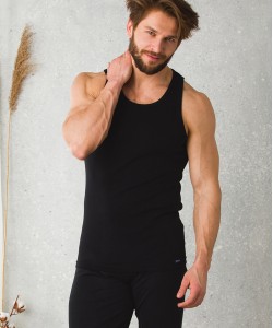 Чоловіча бавовняна майка Key MVS 012