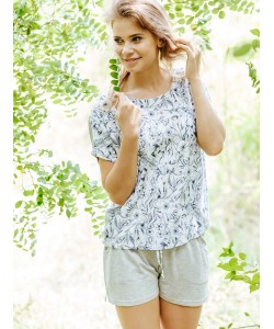 Жіночий літній домашній комплект/ піжама з карманами Key LNS 913 A20 Sale