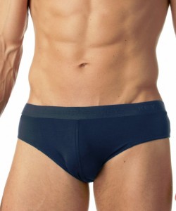 Чоловічі труси сліп з однотонного бамбукового трикотажу (комплект 2 шт.) Key MPP 005