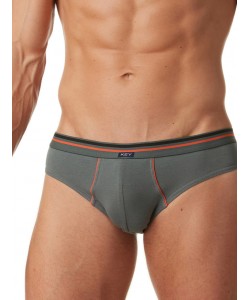 Чоловічі бавовняні труси брифи (комплект 2 шт. різних кольорів)Key MPP 234 A22