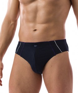 Комплект чоловічих класичних трусів сліп Key MPP 266 B21 (2 шт.)