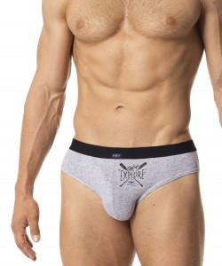 Комплект чоловічих бавовняних трусів сліп Key MPP 731 A20 (2 шт.)