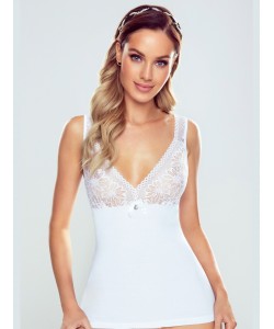 Жіноча майка з мереживним декольте Eldar Zita