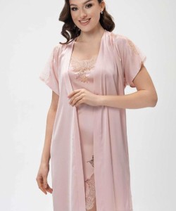 Вишуканий жіночий халат з шовку Армані Shato 2400/1