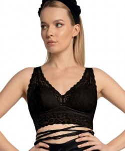 Ажурний м'який бюстгальтер бралет з ніжного мережива Nipplex Kaja