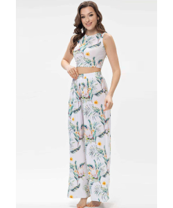 Жіночий топ з віскози Shato 2421/1 flowers 