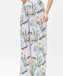 Домашні легкі брюки з віскози Shato 2421flowers