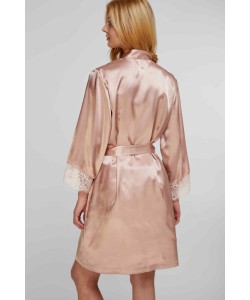 Kleo жіночий халат 3406 ROSE WINE